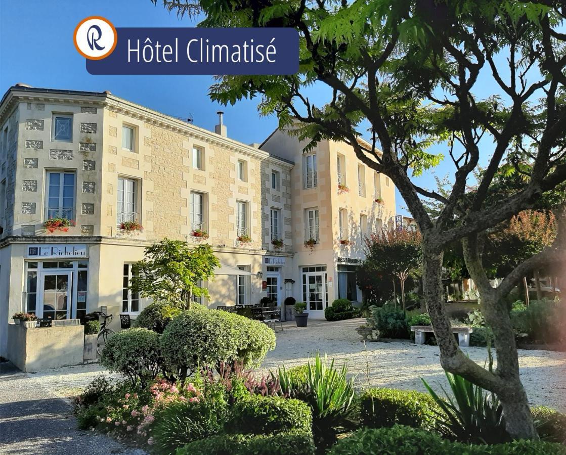 Logis Hotel Le Richelieu - Royan Atlantique Saujon Dış mekan fotoğraf